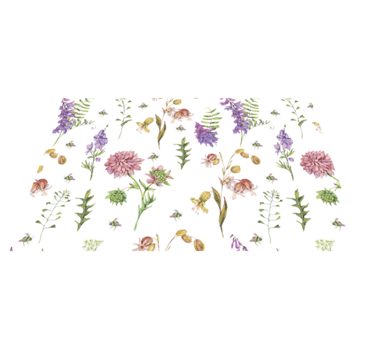 Set de table original motif botanique floral - TenStickers