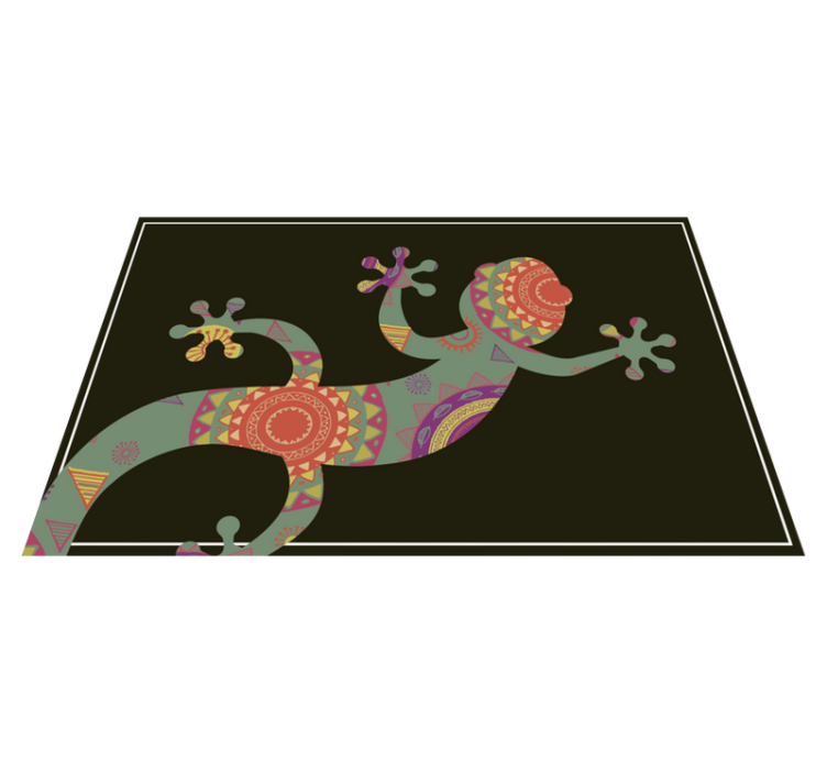 Set de table original motif lézard coloré - TenStickers