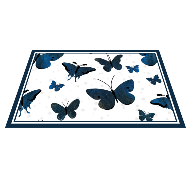 Set de table original motif papillon - TenStickers