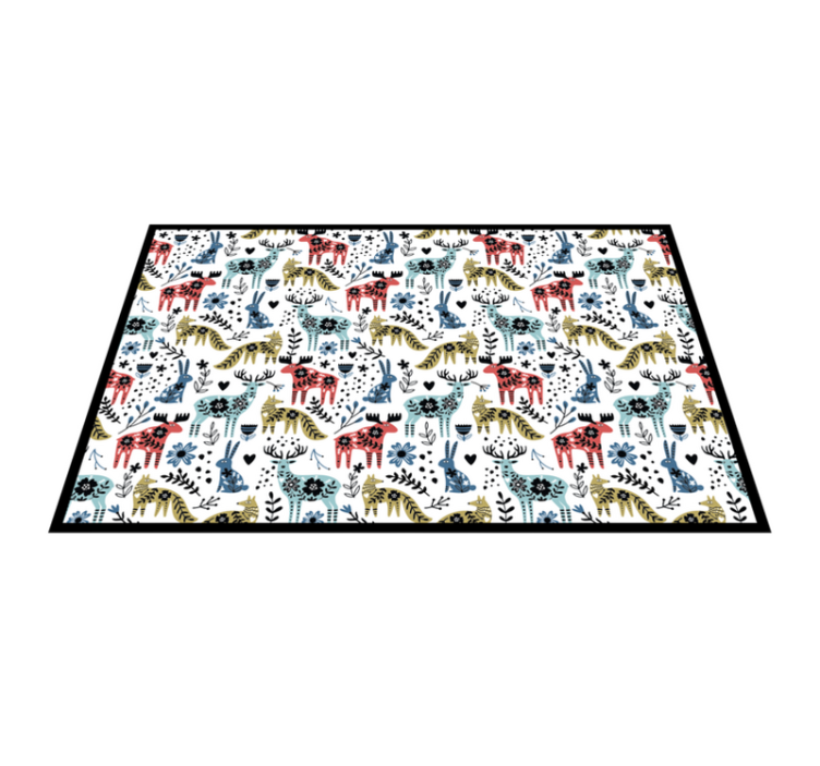 Set de table enfant motif animal ludique - TenStickers