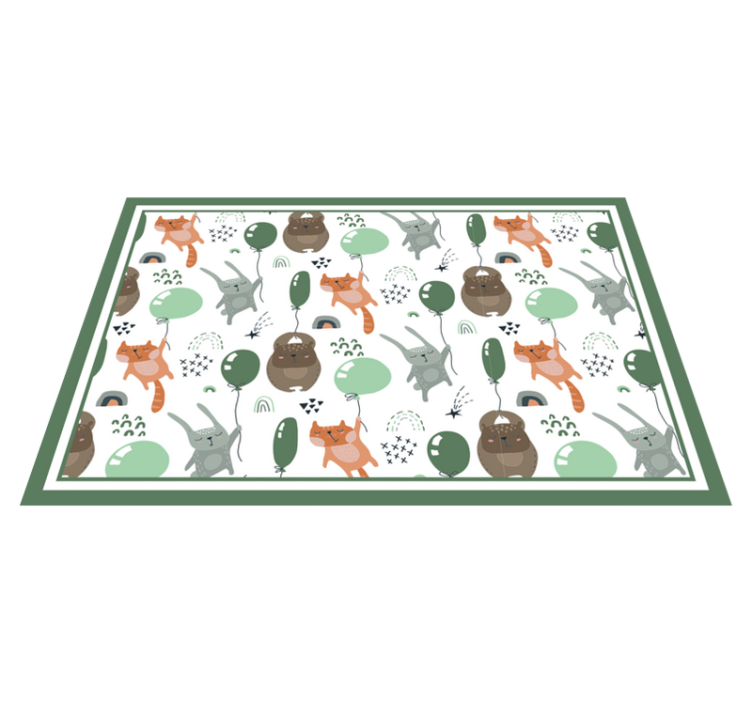 Set de table enfant motifs d'animaux ludiques - TenStickers
