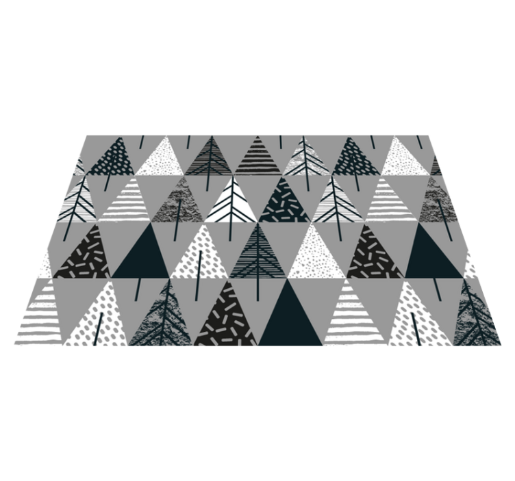 Set de table noël motif sapin stylisé - TenStickers