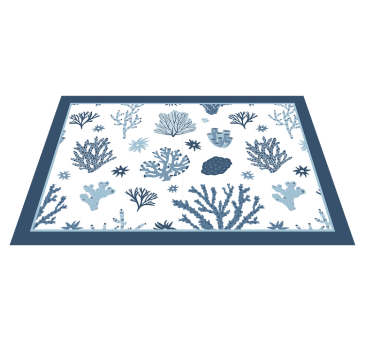 Set de table corail et plantes marines - TenStickers