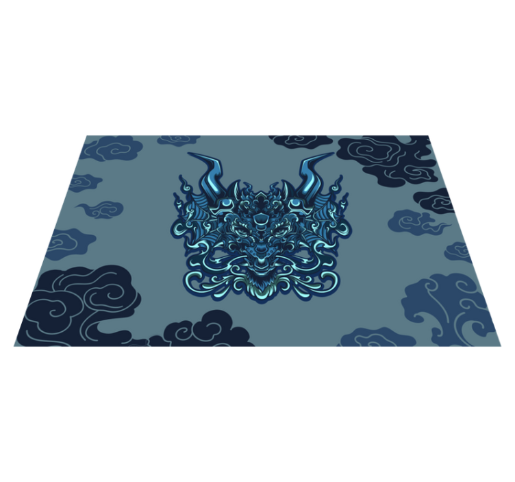 Set de table original Dragon mythique - TenStickers