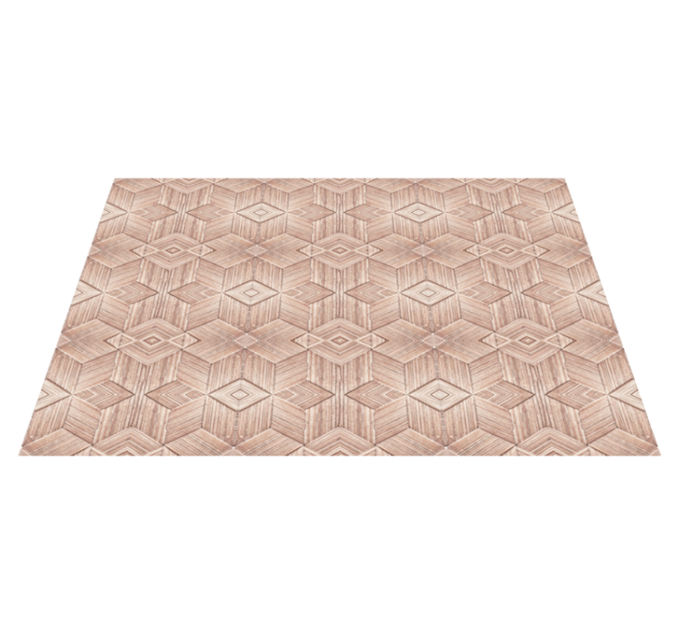 Set de table motif géométrique en bois - TenStickers