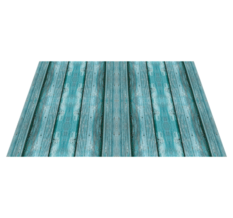 Set de table fond en planches de bois - TenStickers