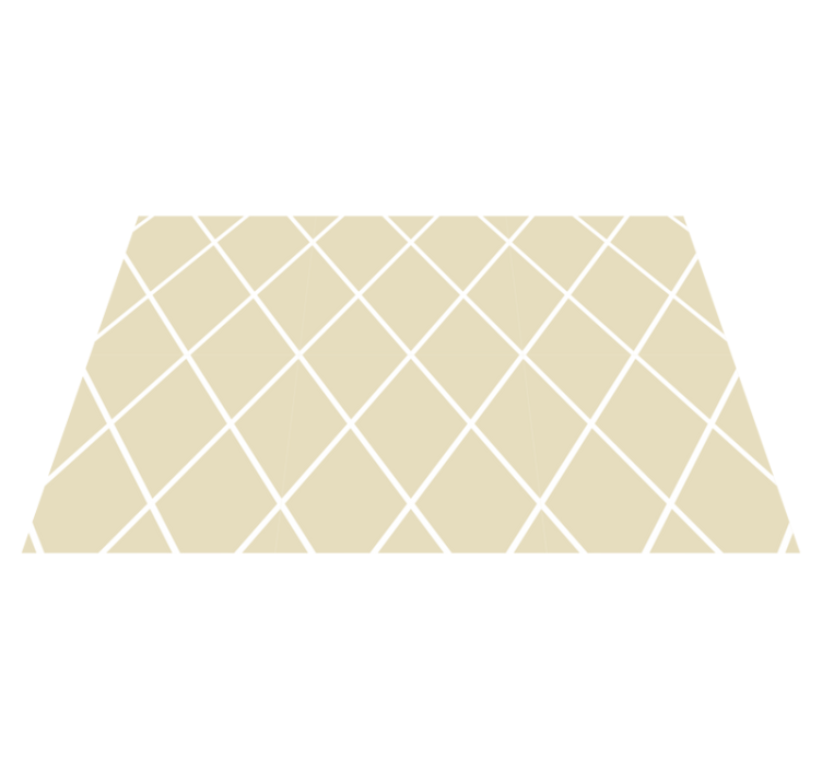 Set de table motif géométrique diagonal - TenStickers