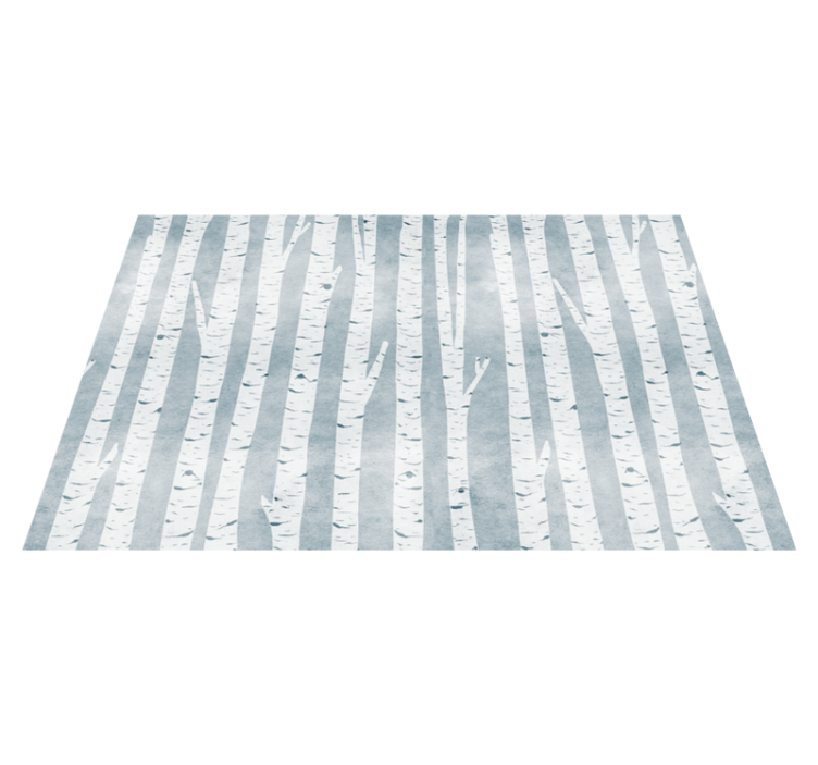 Set de table original Style nordique bouleau - TenStickers