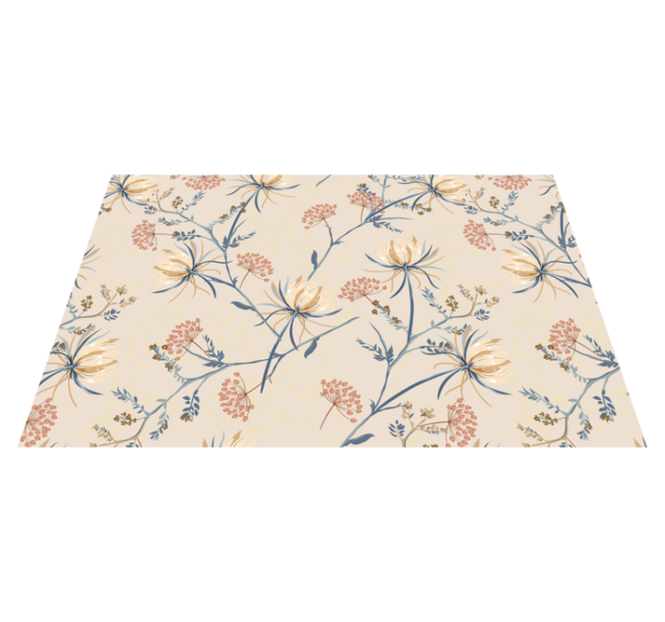 Set de table avec motifs floraux élégants - TenStickers