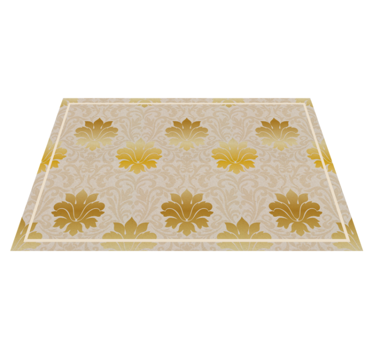 Set de table fond floral élégant - TenStickers