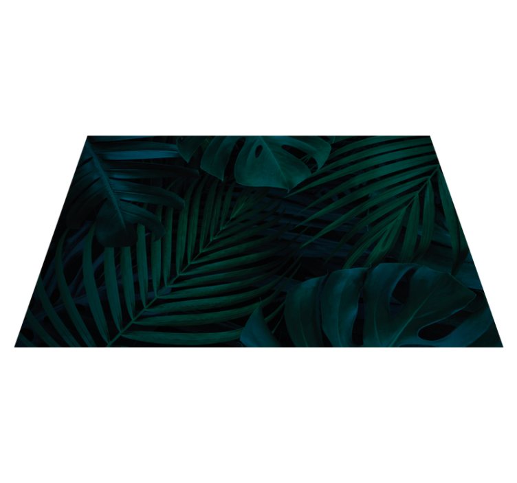 Set de table feuilles tropicales - TenStickers