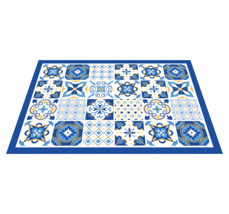 Set de table original motif carreaux classique - TenStickers