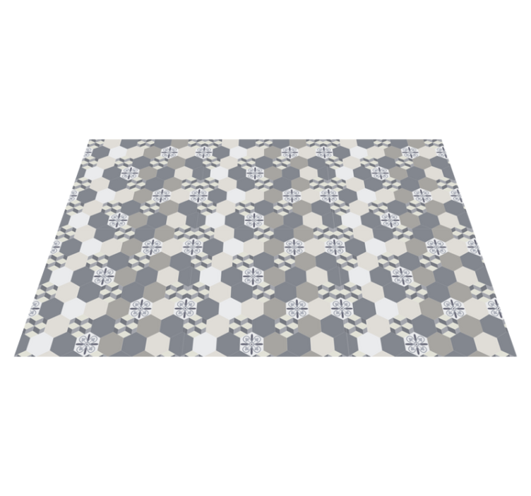 Set de table motif hexagonal géométrique - TenStickers
