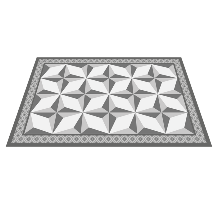 Set de table surface d'éléments géométriques - TenStickers