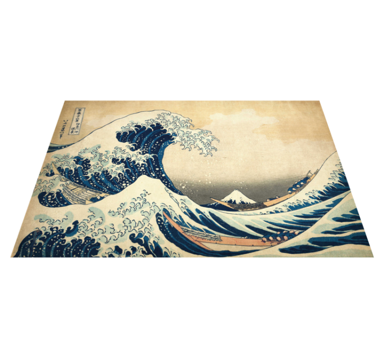 Set de table rectangulaire Vague hokusai kanagawa - TenStickers