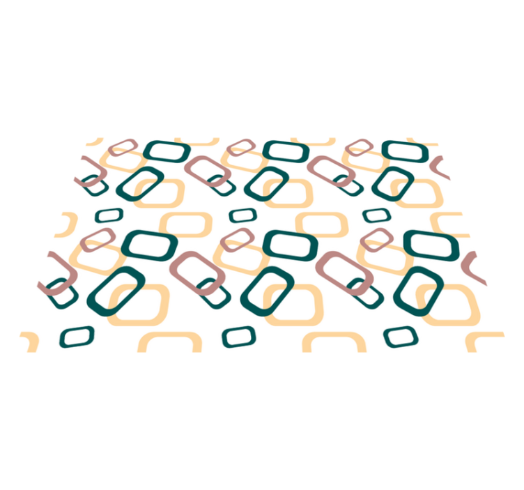 Set de table original Formes irrégulières abstraites - TenStickers