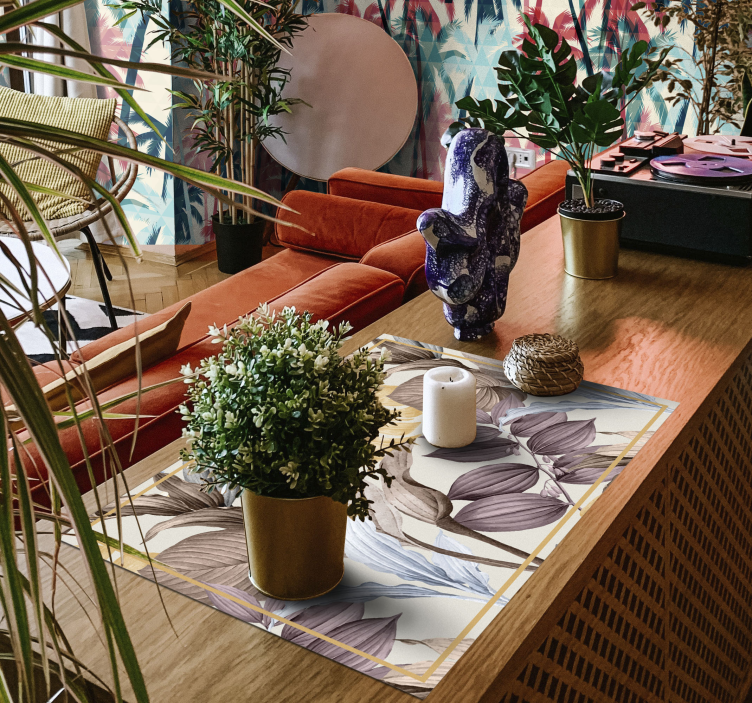 Set de table pour maison Plantes tropicales xxl - TenStickers