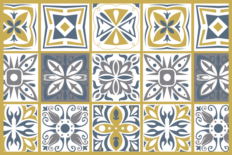 Set de table original vintage classique - TenStickers