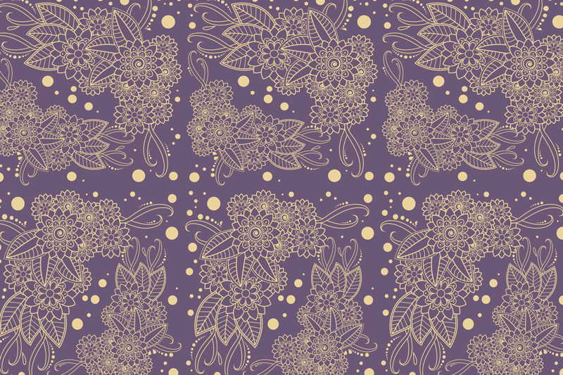 Set de table illustration botanique - TenStickers