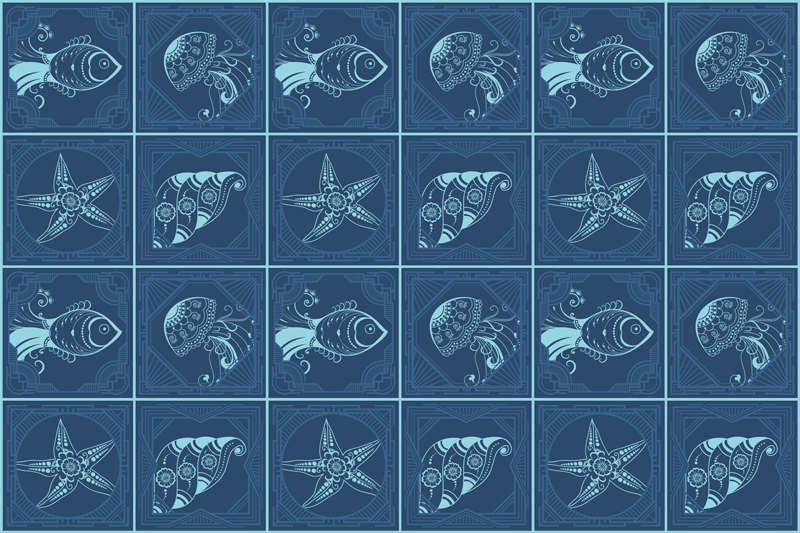 Set de table original motif nautique - TenStickers