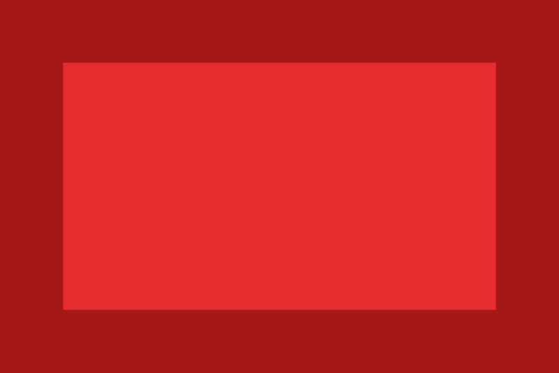 Set de table fond rouge audacieux - TenStickers