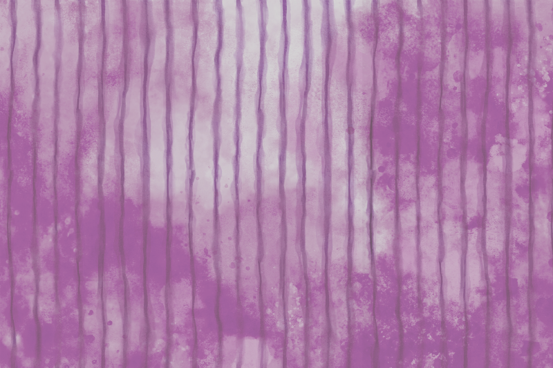 Set de table original Lignes aquarelles roses - TenStickers