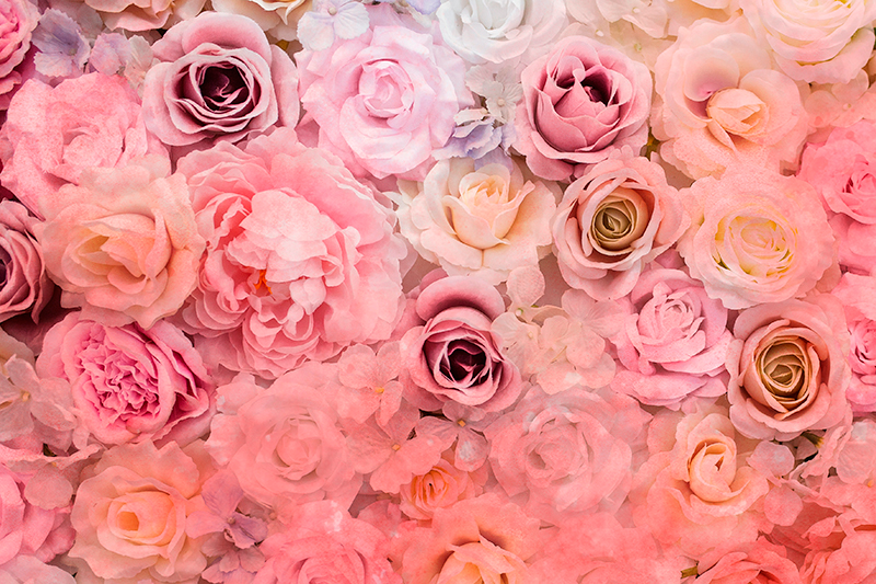 Set de table motif floral rose - TenStickers