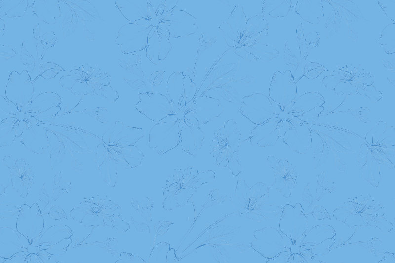 Set de table surface inspirée de la botanique - TenStickers