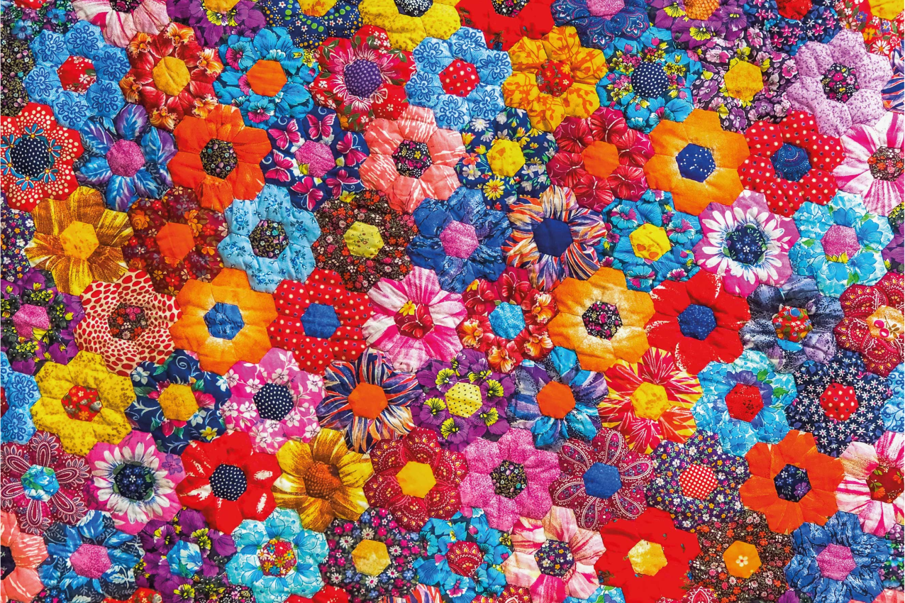 Set de table original arrangement floral dynamique - TenStickers