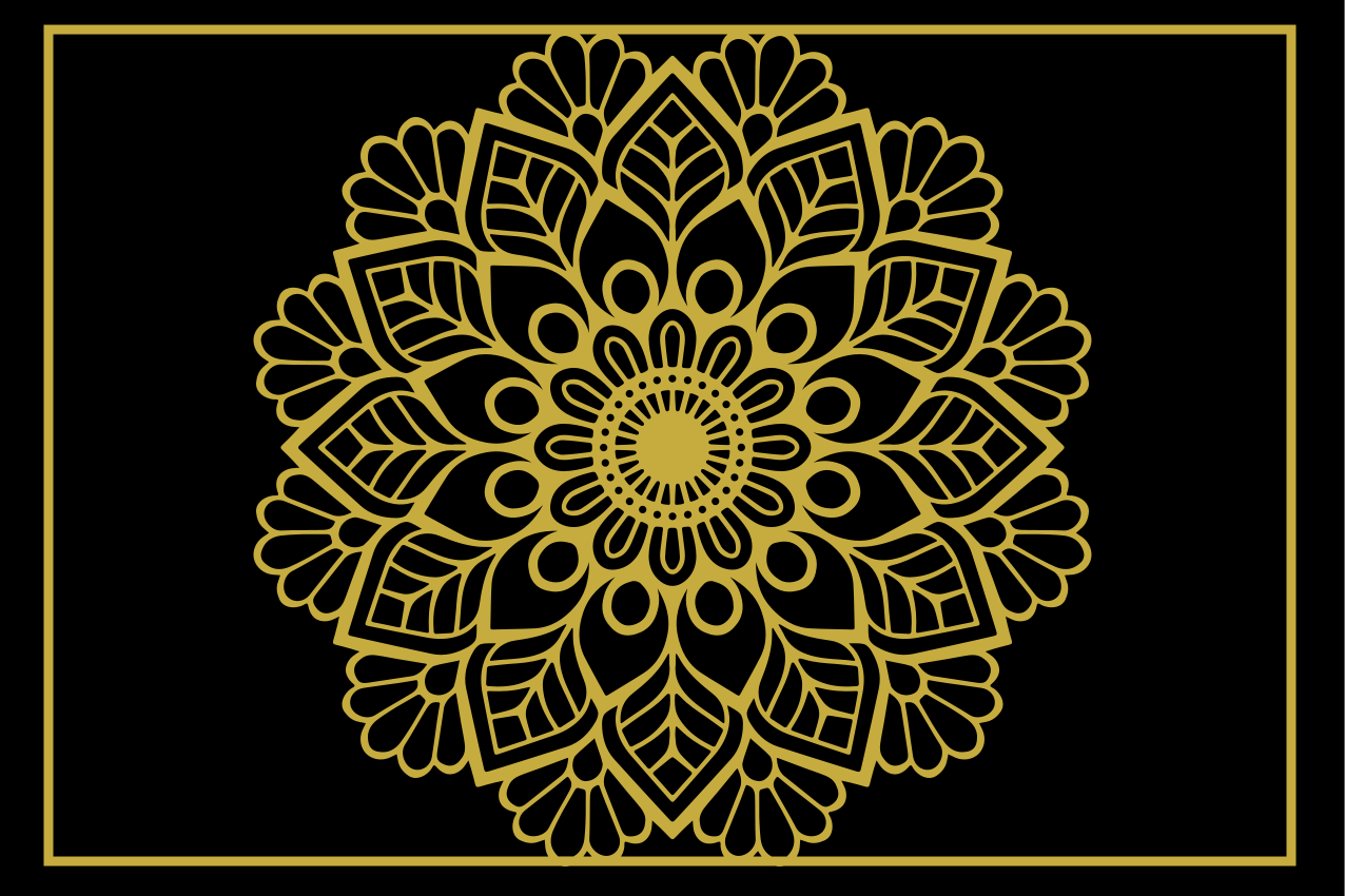 Set de table élégant composant botanique gracieux - TenStickers