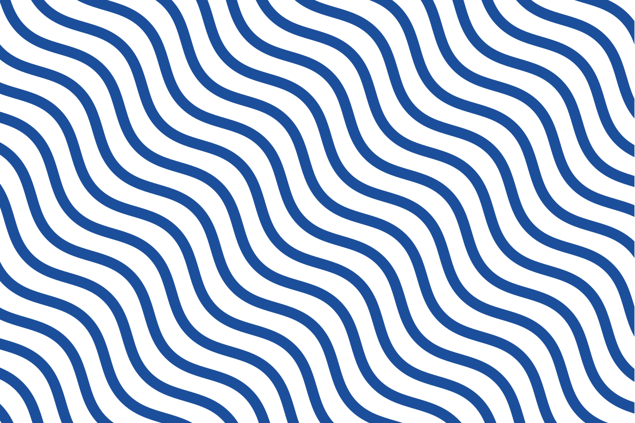 Set de table moderne motif ondulé - TenStickers