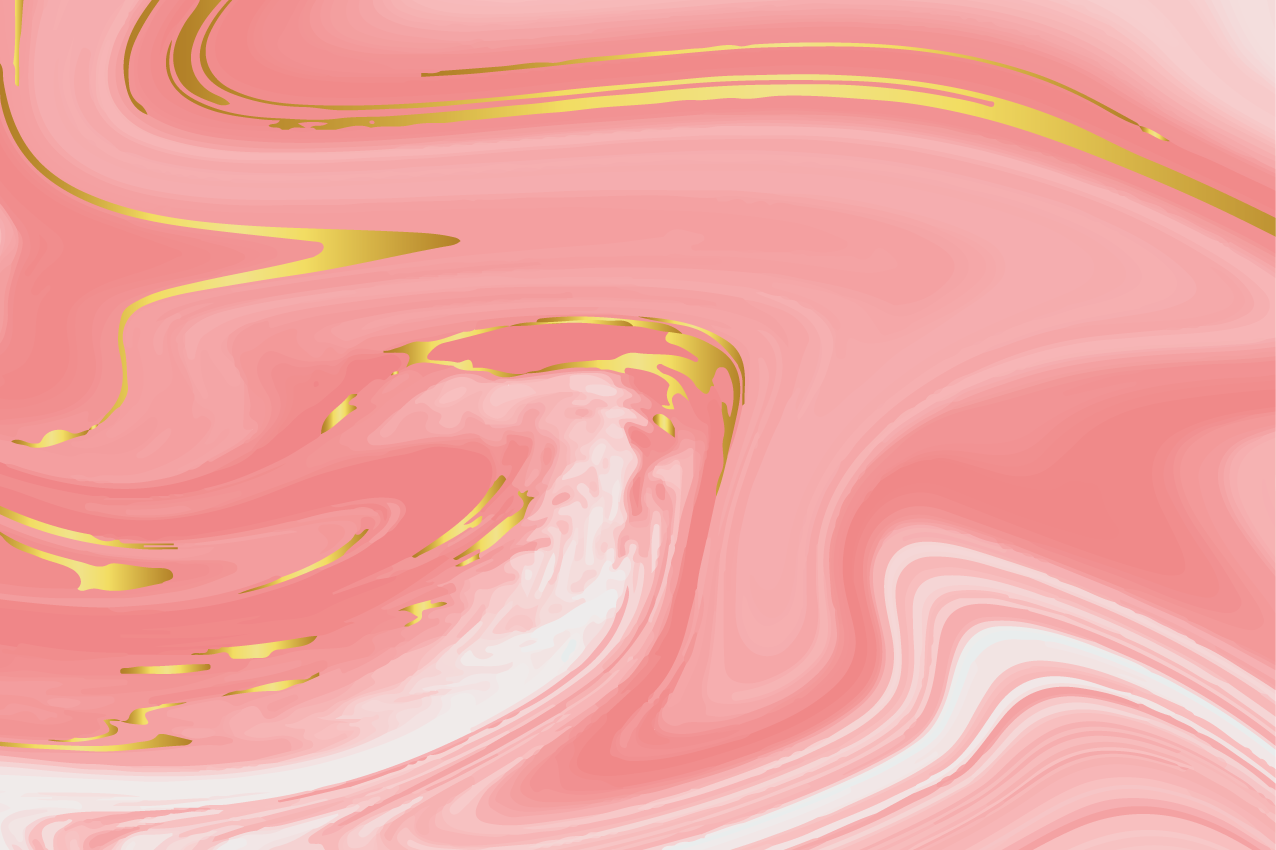 Set de table moderne marbre rose tourbillonnant - TenStickers