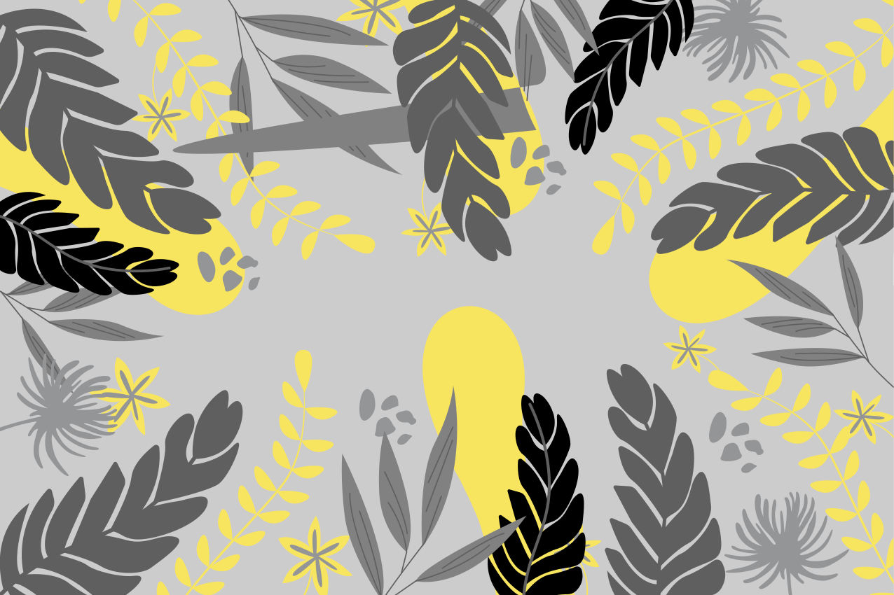 Set de table concept feuille botanique - TenStickers