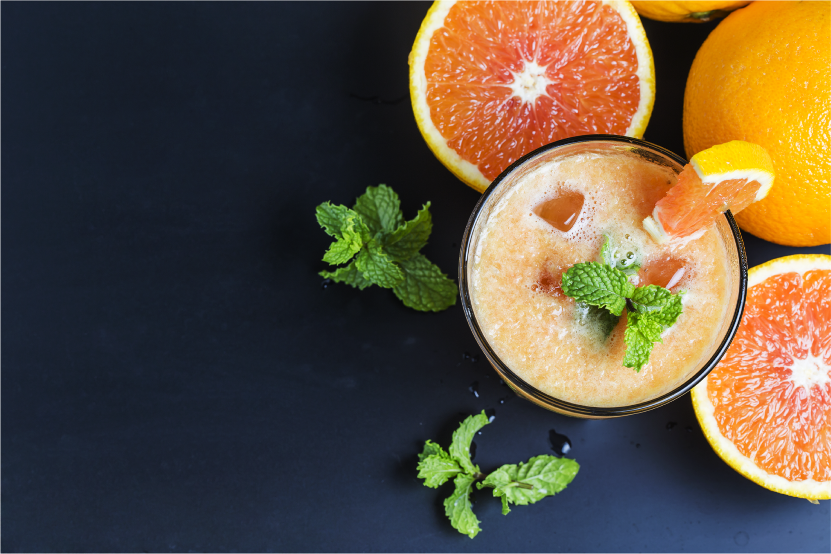 Set de table maison boisson aux agrumes fraîche - TenStickers