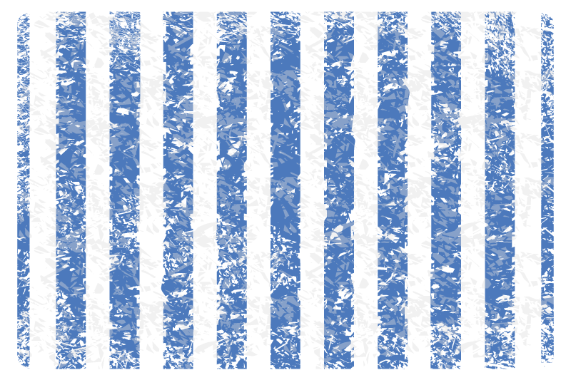 Set de table à motif rayé - TenStickers