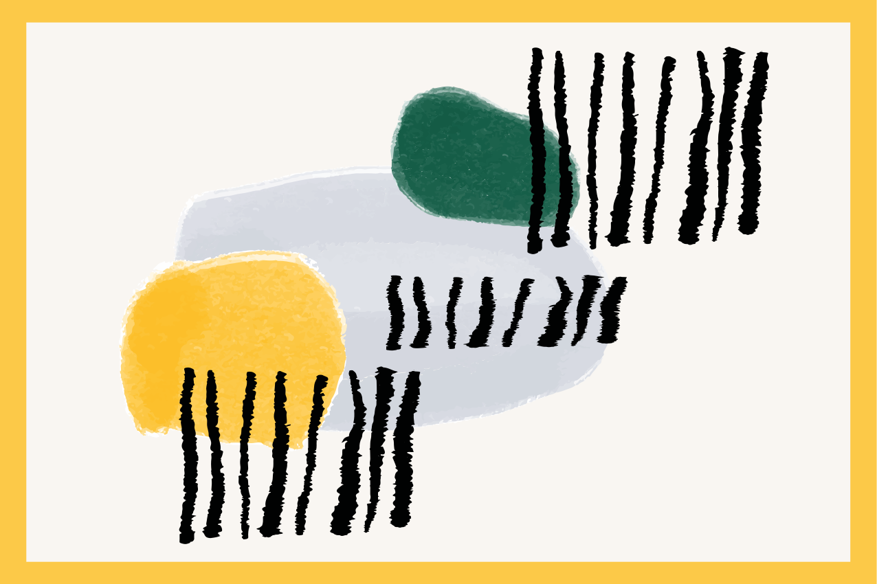 Set de table moderne formes géométriques vives - TenStickers