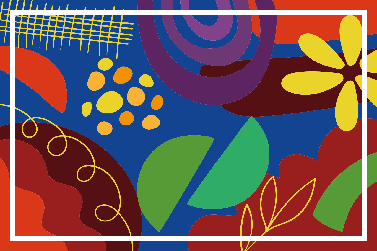 Set de table original motifs géométriques saisissants - TenStickers