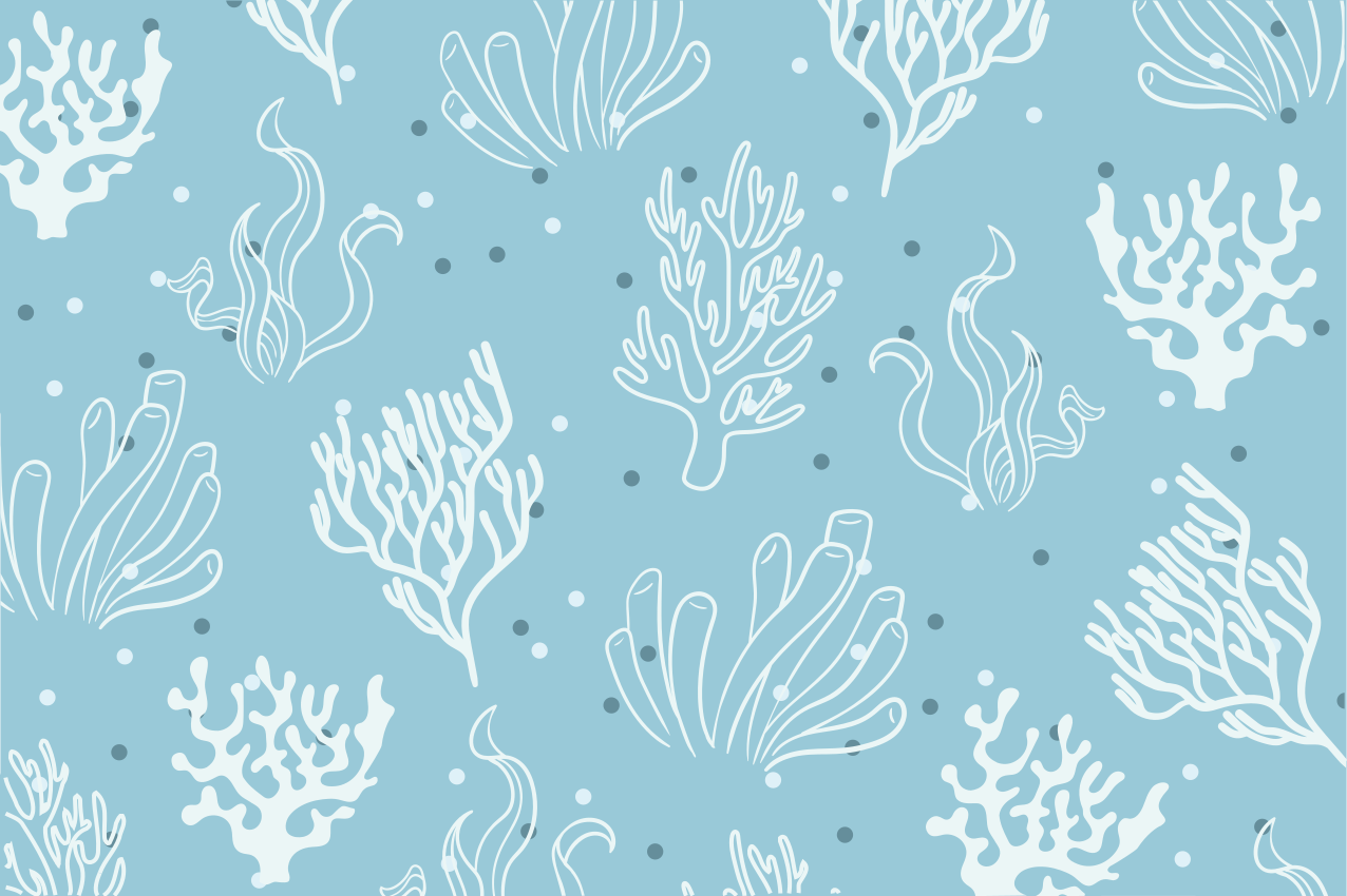 Set de table original ensemble de bols corail - TenStickers