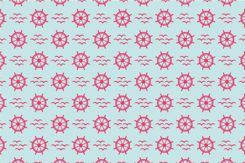 Set de table original roue de bateau - TenStickers