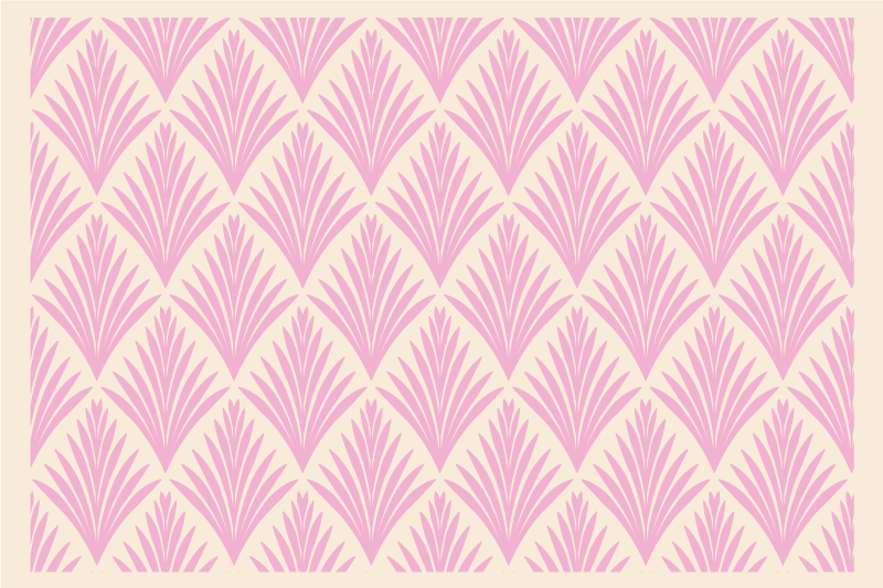 Set de table motif feuilles texturé - TenStickers
