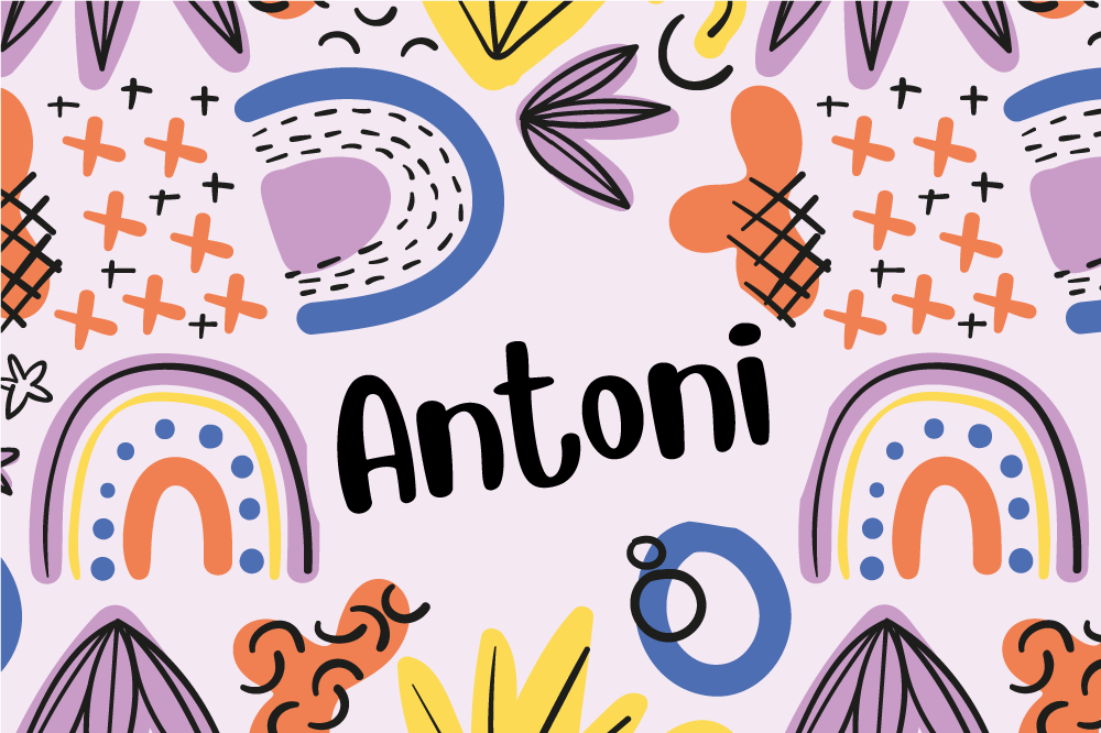 Set de table enfant motifs arc-en-ciel colorés - TenStickers