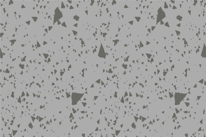 Set de table motif terrazzo couleurs chaudes - TenStickers