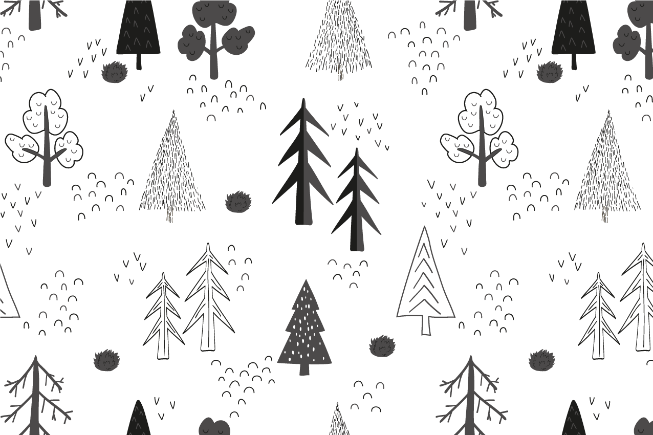 Set de table motif inspiré de la nature - TenStickers
