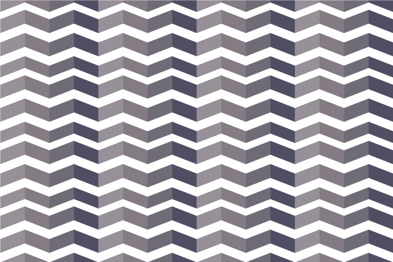 Set de table motif chevron - TenStickers