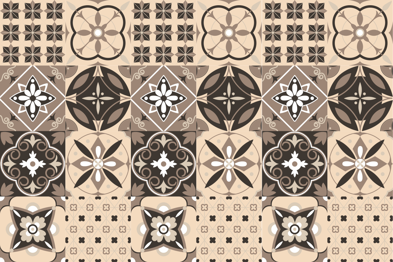 Set de table surface à motifs chic - TenStickers