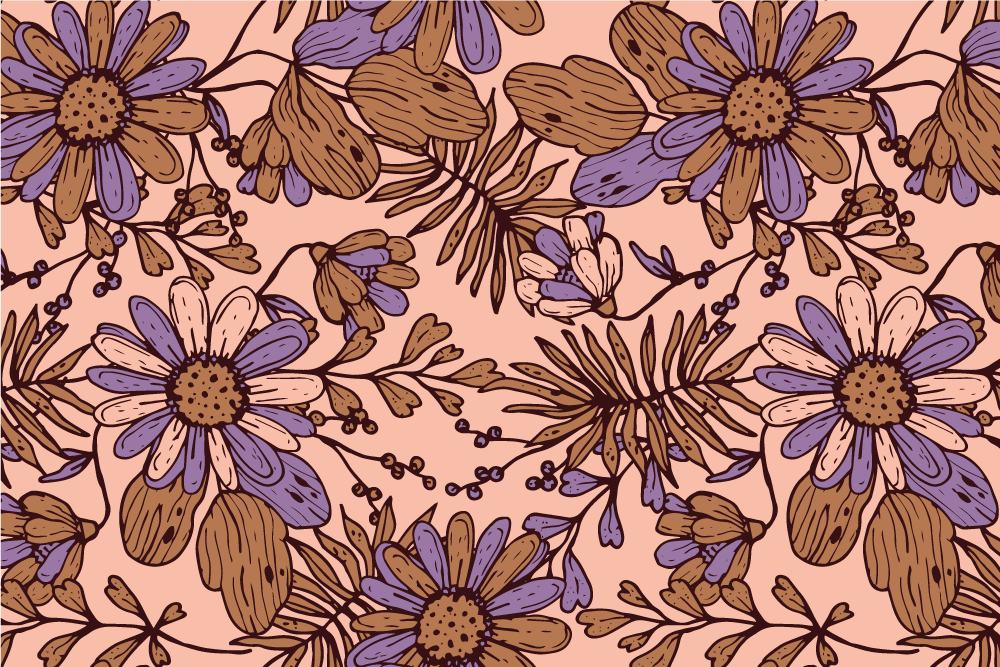 Set de table original inspiré des fleurs - TenStickers