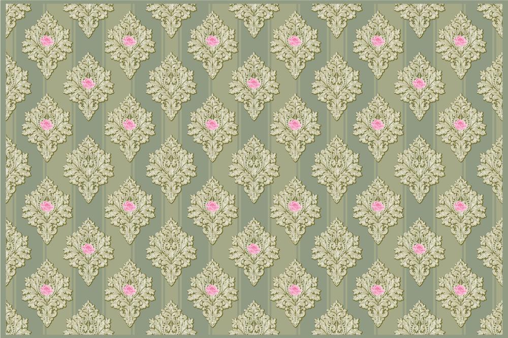 Set de table élégant motif floral grâce - TenStickers