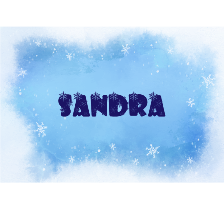 Tapisserie personnalisable création de nom personnalisé - TenStickers