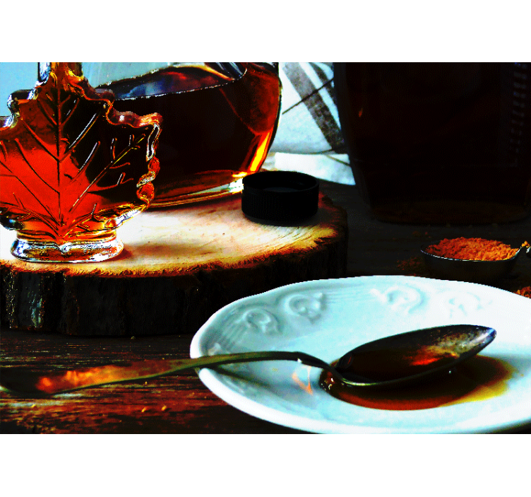 Tapisserie graffiti délice au sirop d'érable - TenStickers