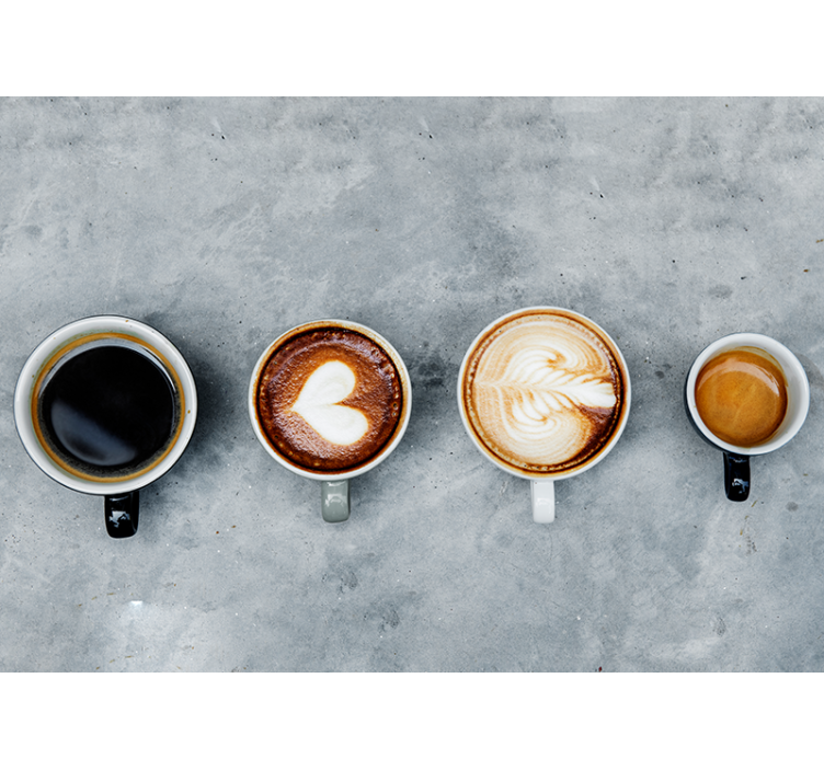 Tapisserie musique collection art café - TenStickers